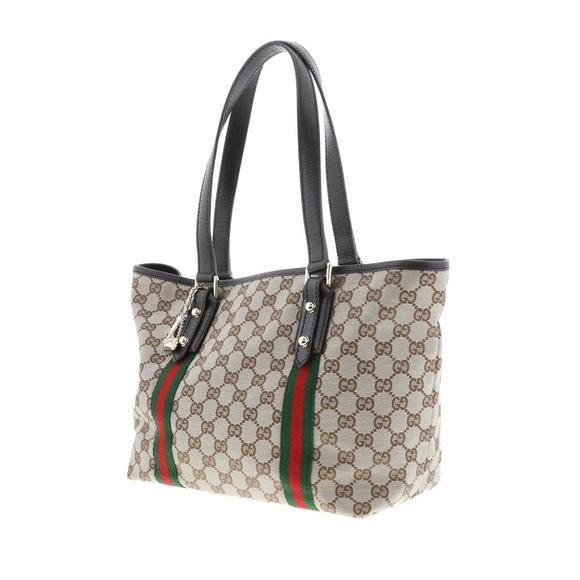 Gucci GG Pattern Charm Tote Bag - Picture 2 of 6